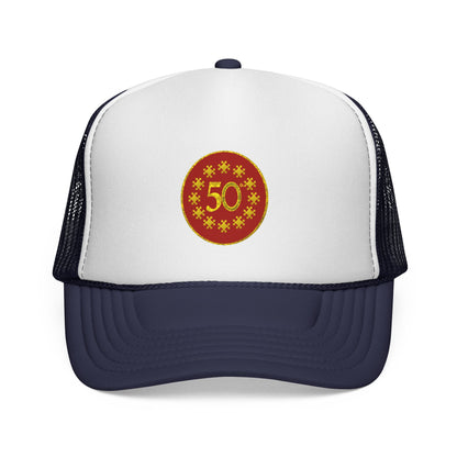 50th Anniversary Milestone Celebration Trucker Caps
