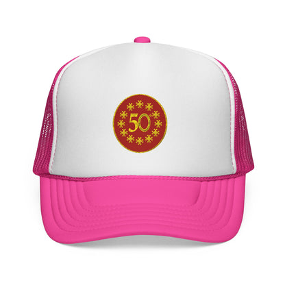 50th Anniversary Milestone Celebration Trucker Caps